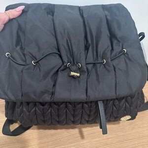 Black Quilted baby bag ( HAPP brand )